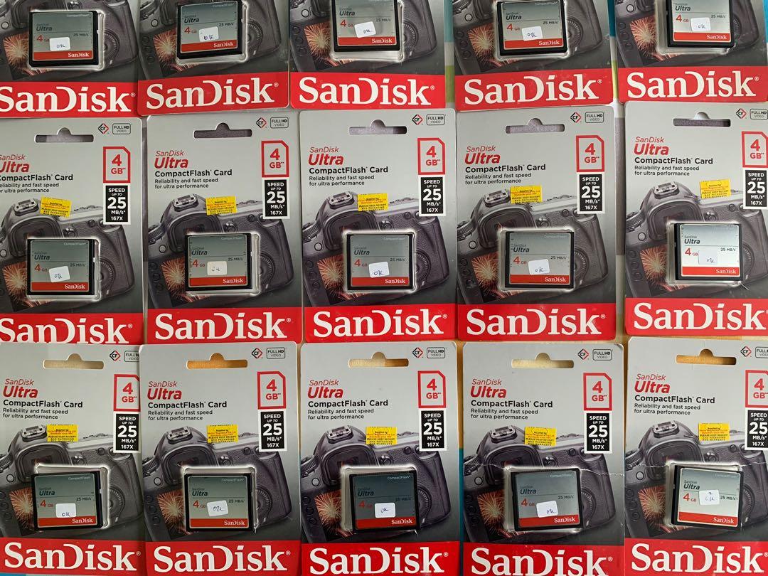 Compact Flash Cards CF Cards, Photography, Photography Accessories, Other Photography