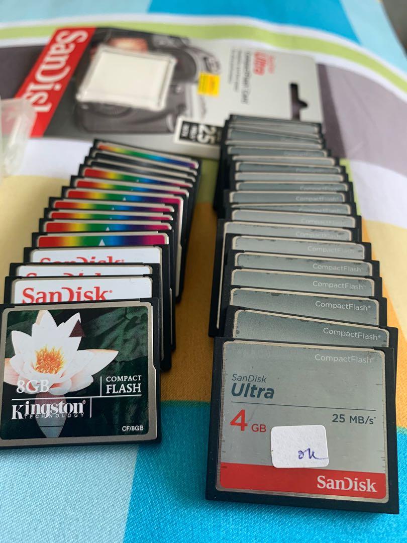 Compact Flash Cards CF Cards, Photography, Photography Accessories, Other Photography