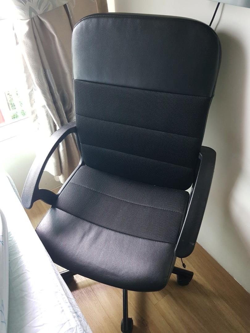 Ikea computer chair, Furniture & Home Living, Furniture, Chairs on