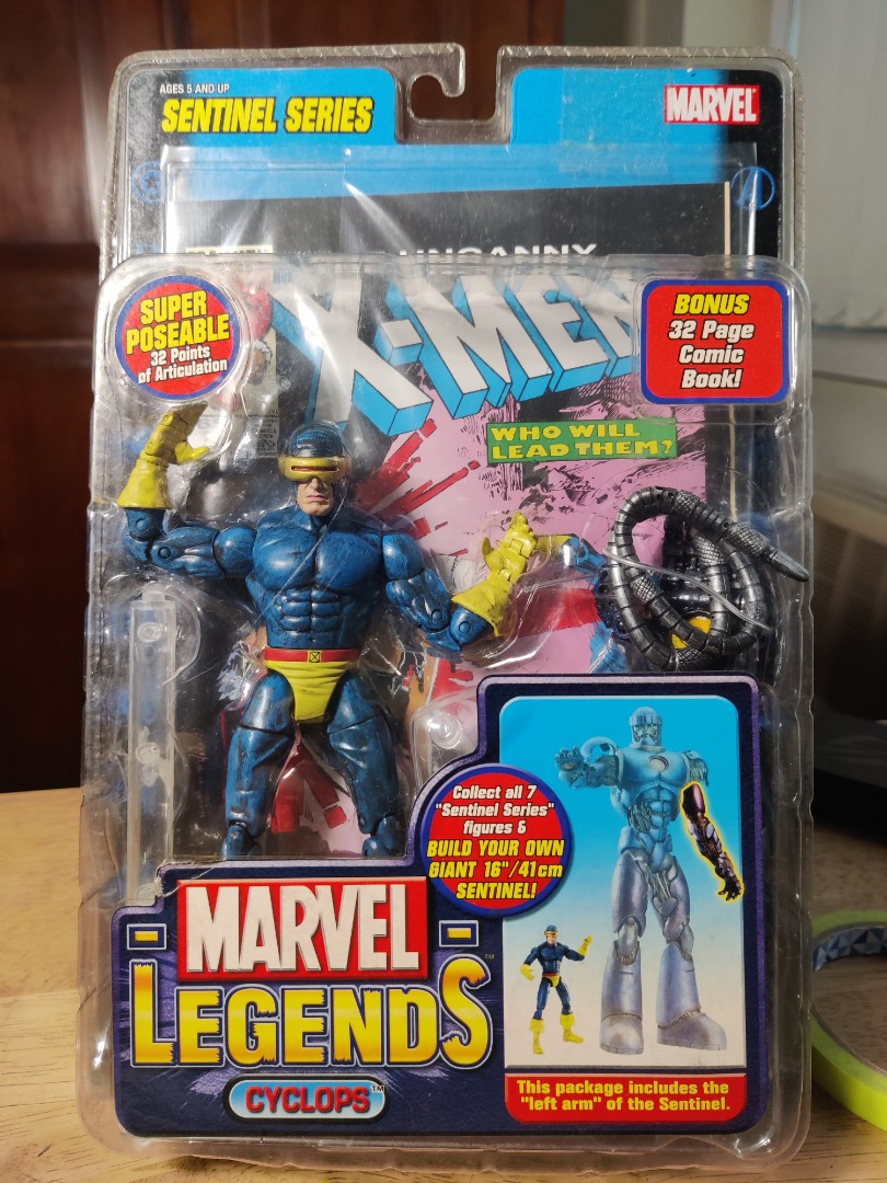 Marvel legends top cyclops toy biz