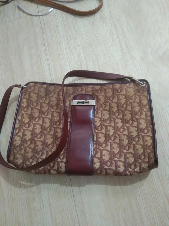 Dior red trotter sling bag, Luxury 