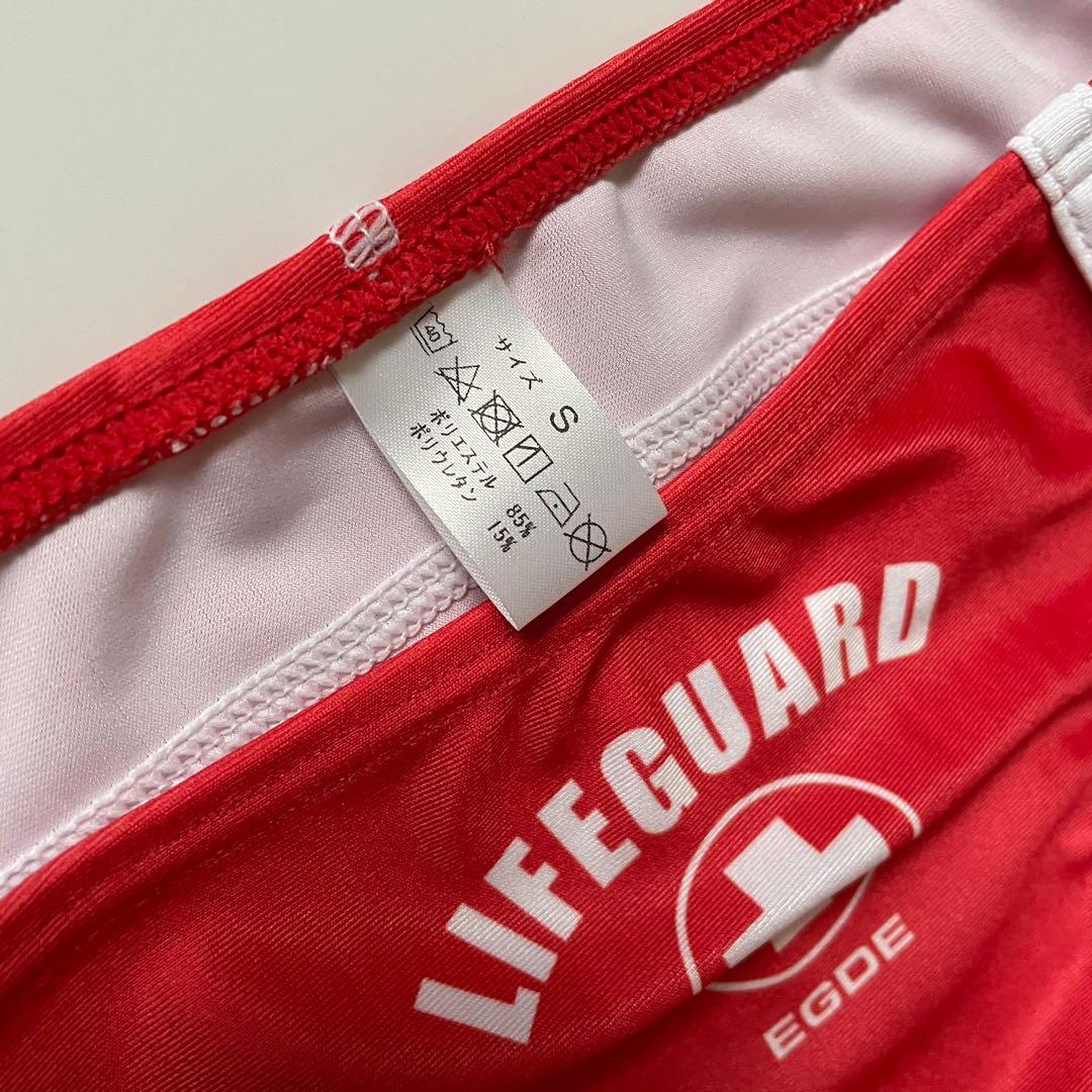 Egde Men Underwear red lifeguard brief, Men's Fashion, Bottoms, New