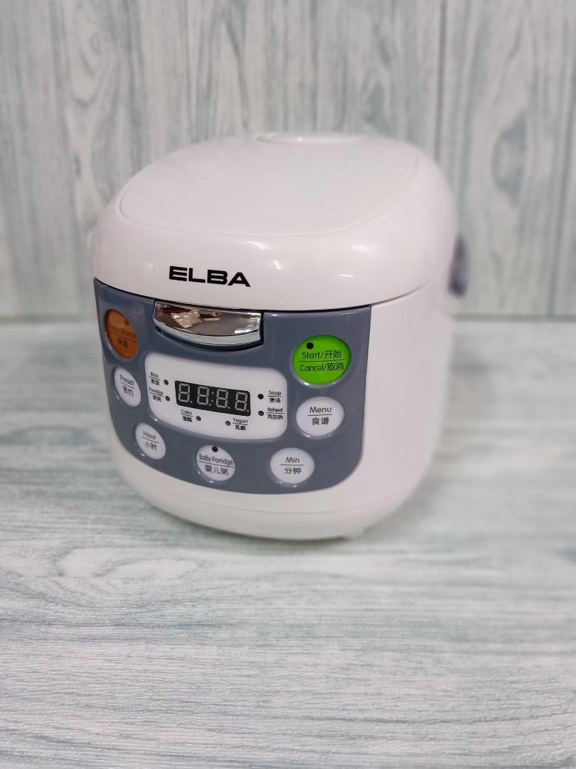 Elba digital rice cooker 1.0 litre, TV & Home Appliances, Kitchen