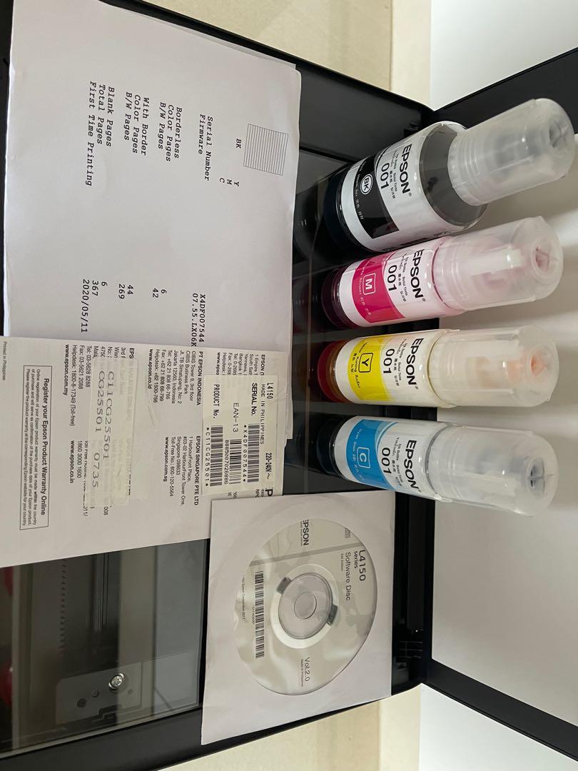 EPSON L4150 printer still under local warranty , Computers & Tech