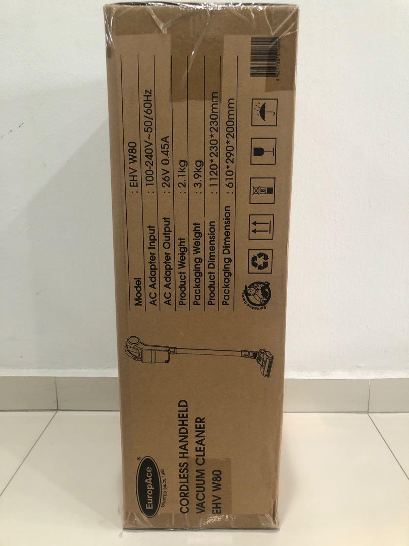 EuropAce Cordless Handheld Vacuum Cleaner, TV & Home Appliances, Vacuum