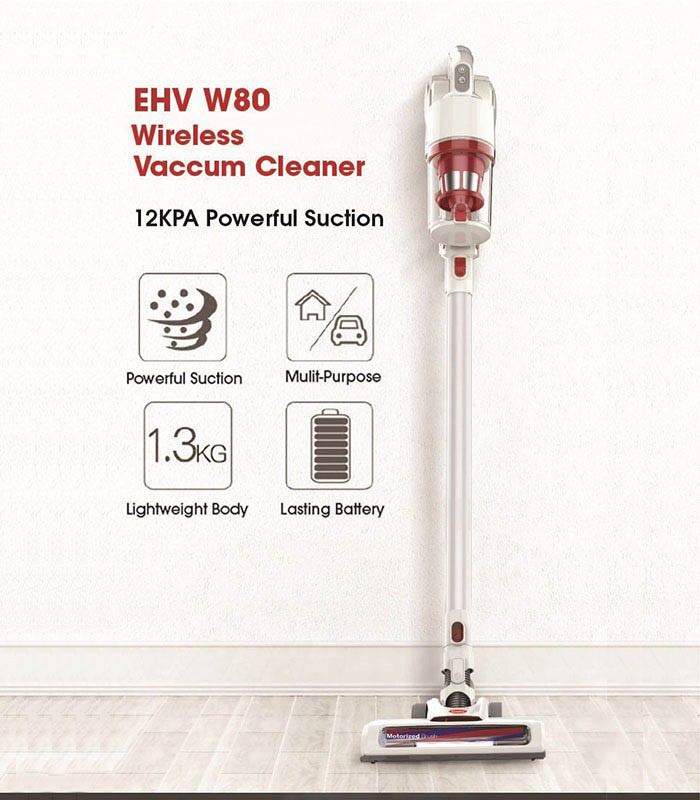 EuropAce Cordless Handheld Vacuum Cleaner, TV & Home Appliances, Vacuum