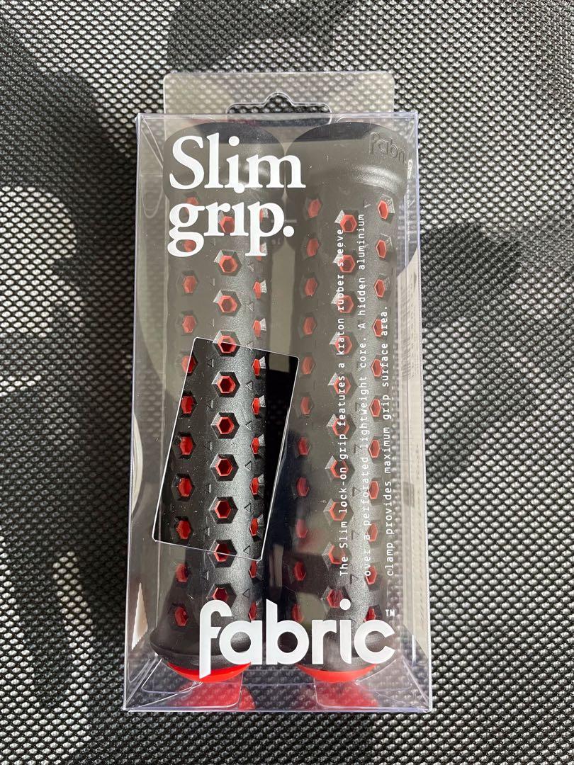 Fabric Handlebar Grips Black Red Sports Equipment Bicycles