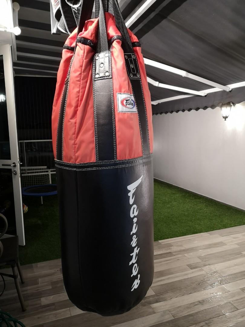 Fairtex Muay Thai Heavy/Punching Bag, Sports Equipment, Exercise