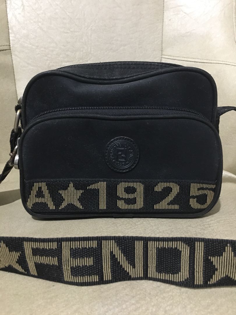 Fendi vintage sling bag, Luxury, Bags & Wallets on Carousell