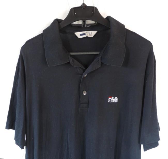 Fila Classic Polo Shirt Second Branded Original Fesyen Pria Pakaian Atasan di Carousell