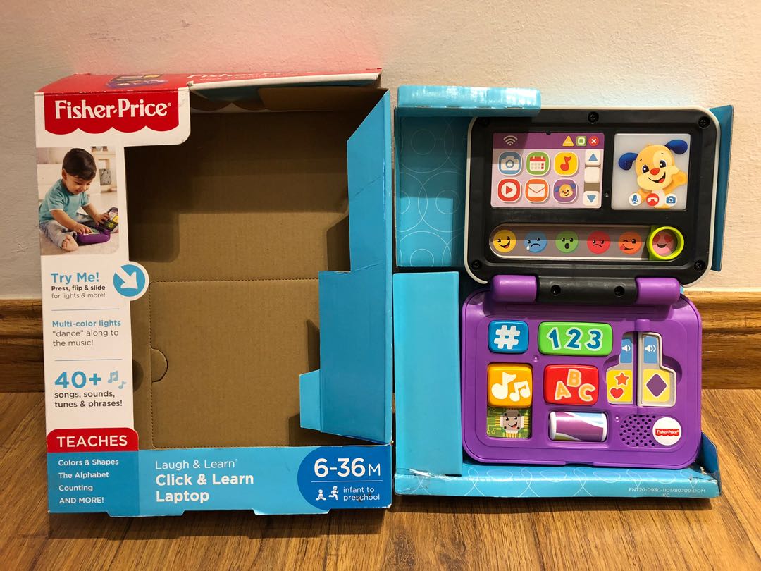 Fisher price laugh & learn laptop store