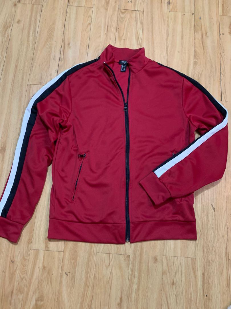 Forever21 21Men Coach Jacket (Category: Coats, Jackets and Outerwear) located in Paranaque City. Submitted by chippycoco (Listing ID 1114593680, Image 2). Description: Small - Medium Sf at buyers expense.