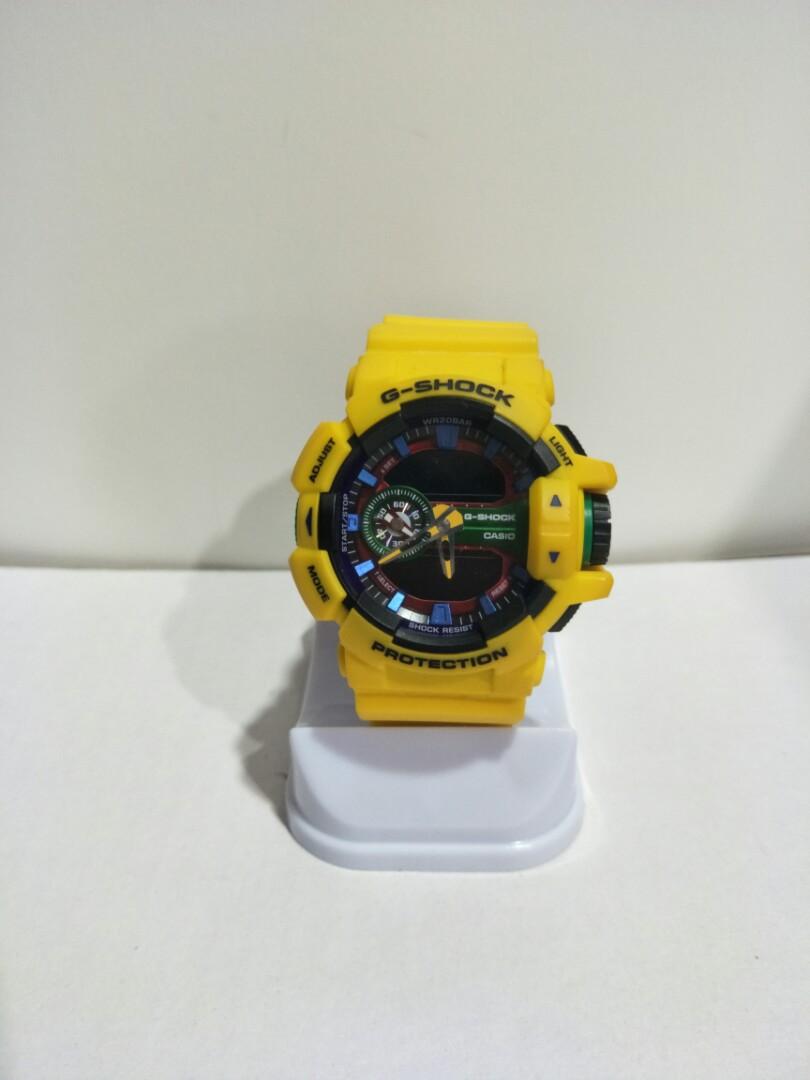 G shock ga 400 best sale yellow