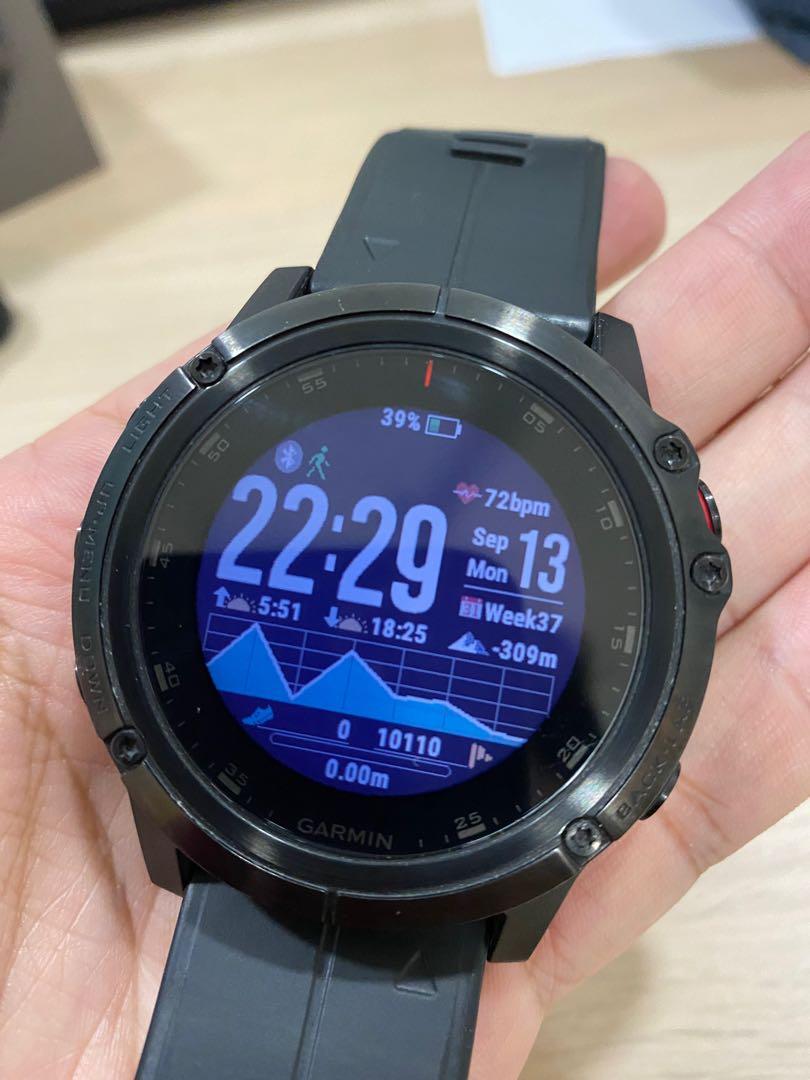 Garmin fenix top 5x plus used