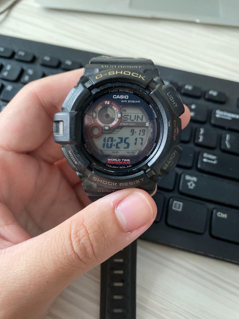 Casio mudman solar hot sale