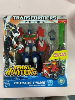 Transformers Prime Beast Hunters Voyager Class Optimus Prime