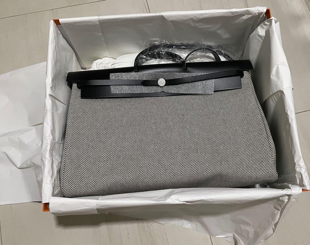 Hermes Herbag Zip Retourne Cabine Bag 50cm – labelluxe