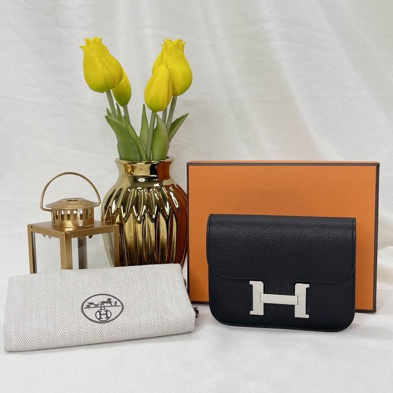 Hermes Constance Long Wallet in Original Togo Calfskin Size:21cm