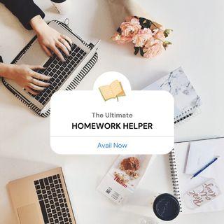 Homework Assistance