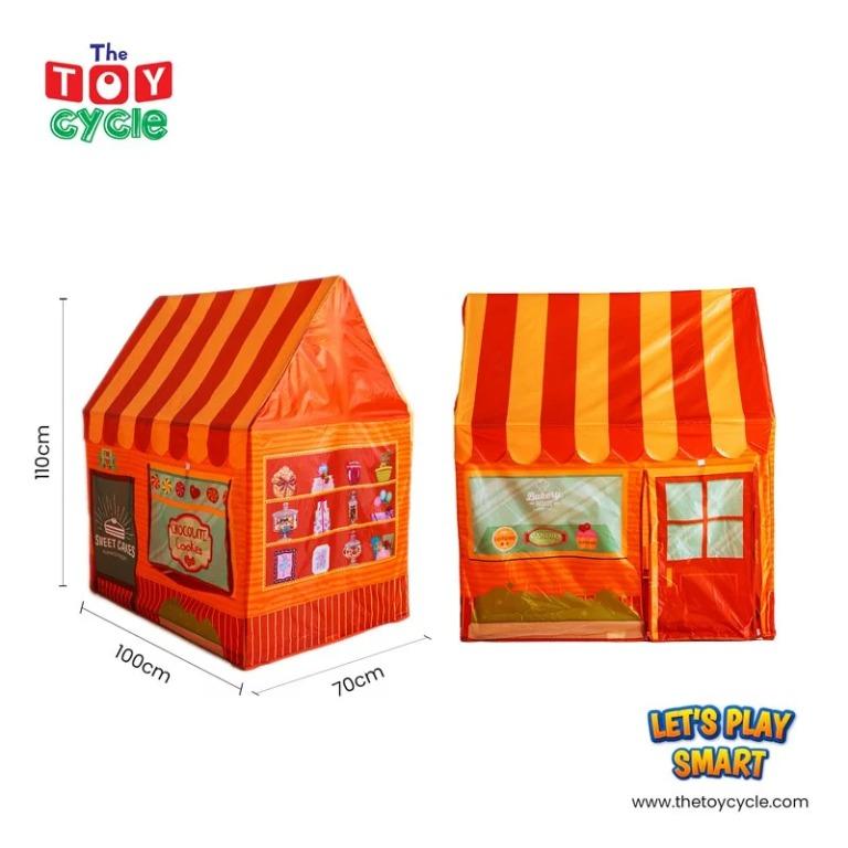 Ice Cream Bakery Shop Pretend Play Tent Indoor Outdoor Children's