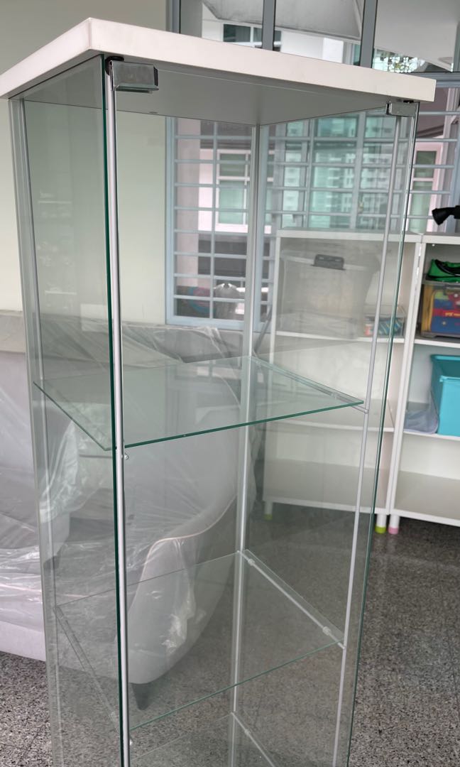 Ikea Detolf Glass Door (White), Furniture & Home Living