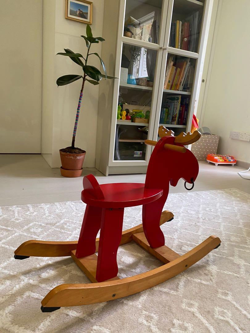 Ikea rocking moose top