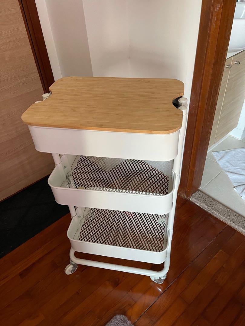 IKEA Roller with Cover, 傢俬＆家居, 傢俬, 書櫃、櫃子及架 on Carousell