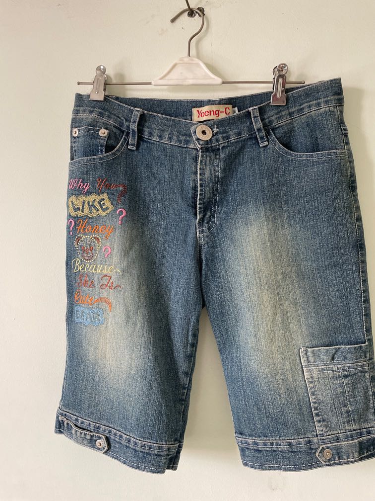 Jeans selutut LN, Fesyen Wanita 