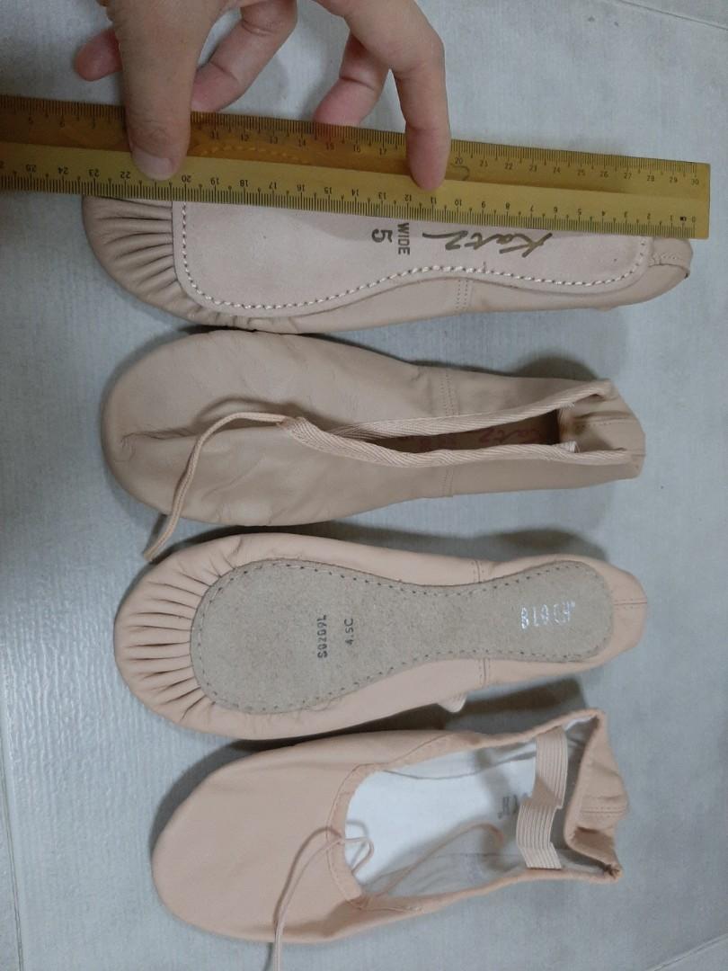 Katz, Bloch, Capezio ballet shoes for exam use (various sizes available
