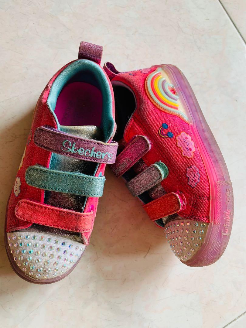 Rainbow skechers shoes shop