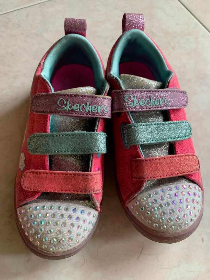Rainbow skechers hotsell shoes