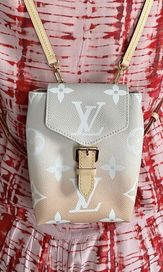 LOUIS VUITTON, Backpack Tiny By The Pool Canvas Cross Body Bag, Pink, (One  Size), New, Tradesy