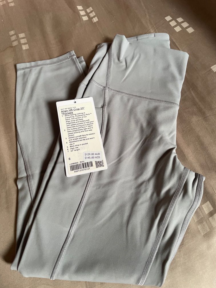 Lululemon Align HR Crop 23” Pockets 