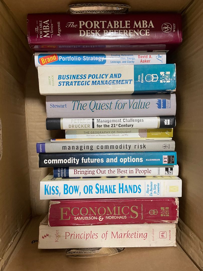 Management & Business books, Hobbies & Toys, Books & Magazines on Carousell