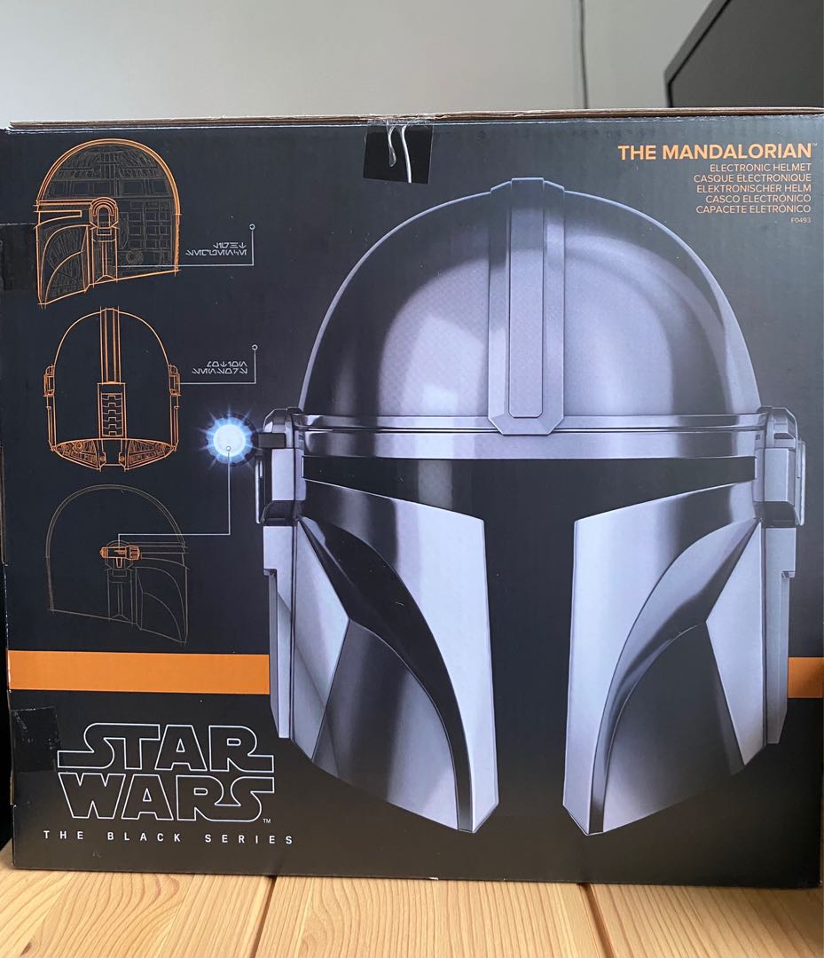 Mandalorian helmet Black Series, Hobbies & Toys, Toys & Games on Carousell