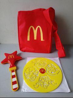 McDonald's Stencil, Bag and Clapping Percussion
