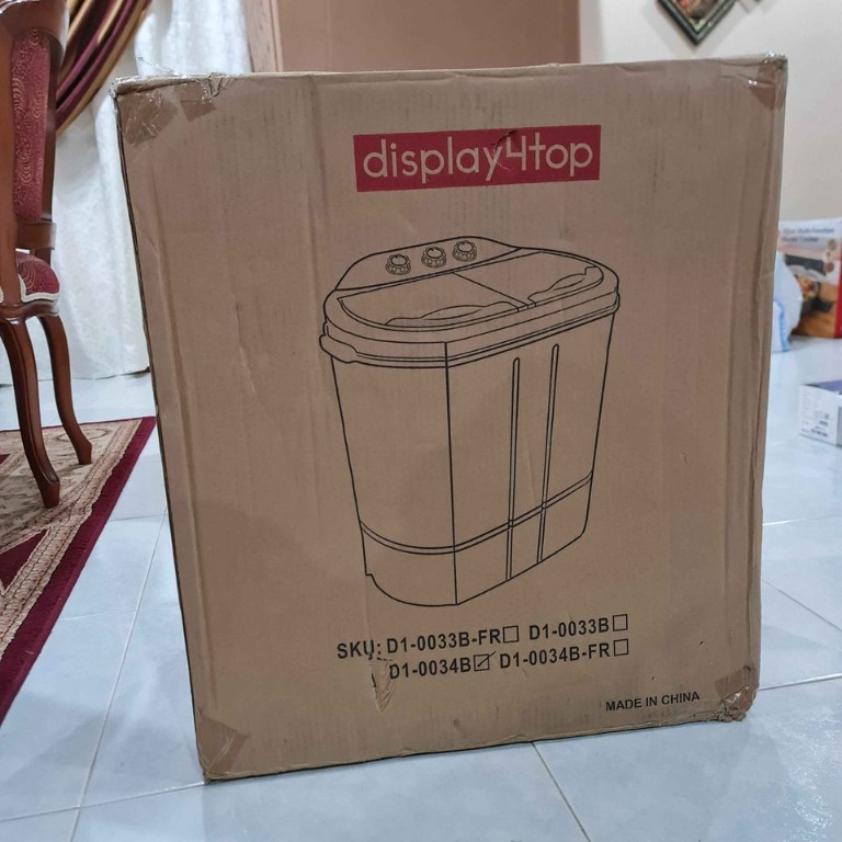 Mini Portable Washing Machine by display4top, TV & Home Appliances