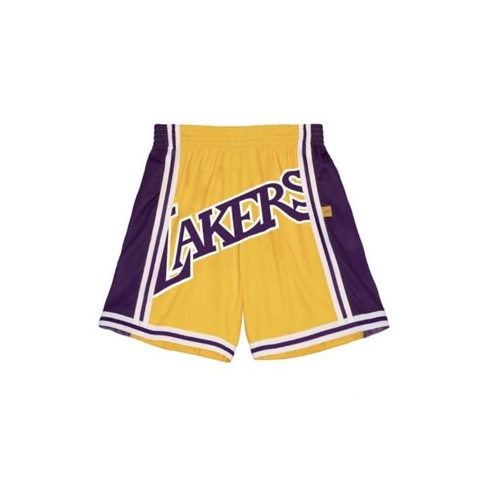 Mitchell Ness LA Lakers Big Face Shorts Carousell