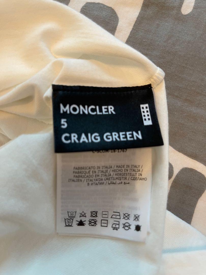 Moncler Genius Logo white tee T shirt Carousell