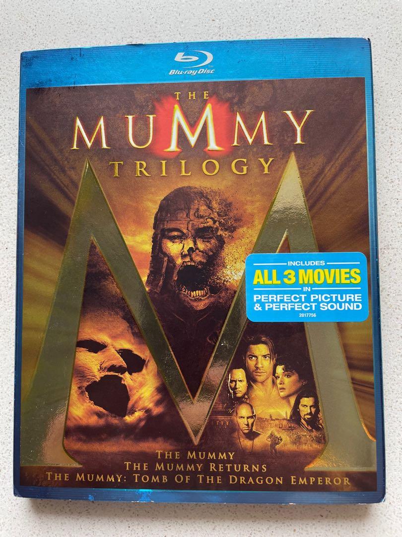 The Mummy trilogy Blu ray, Hobbies & Toys, Music & Media, CDs & DVDs on ...