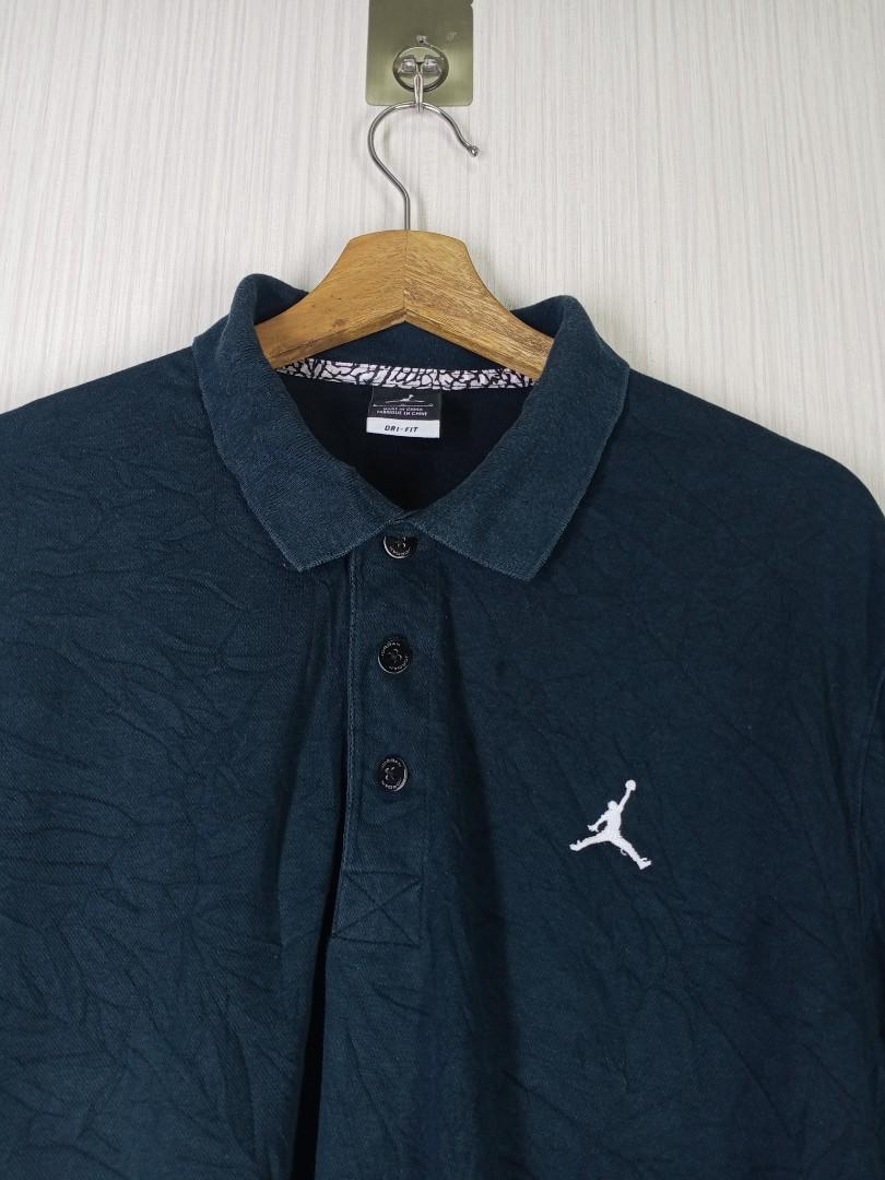 Nike Air Jordan Polo Shirt, Men's Fashion, Tops & Sets, Tshirts & Polo ...