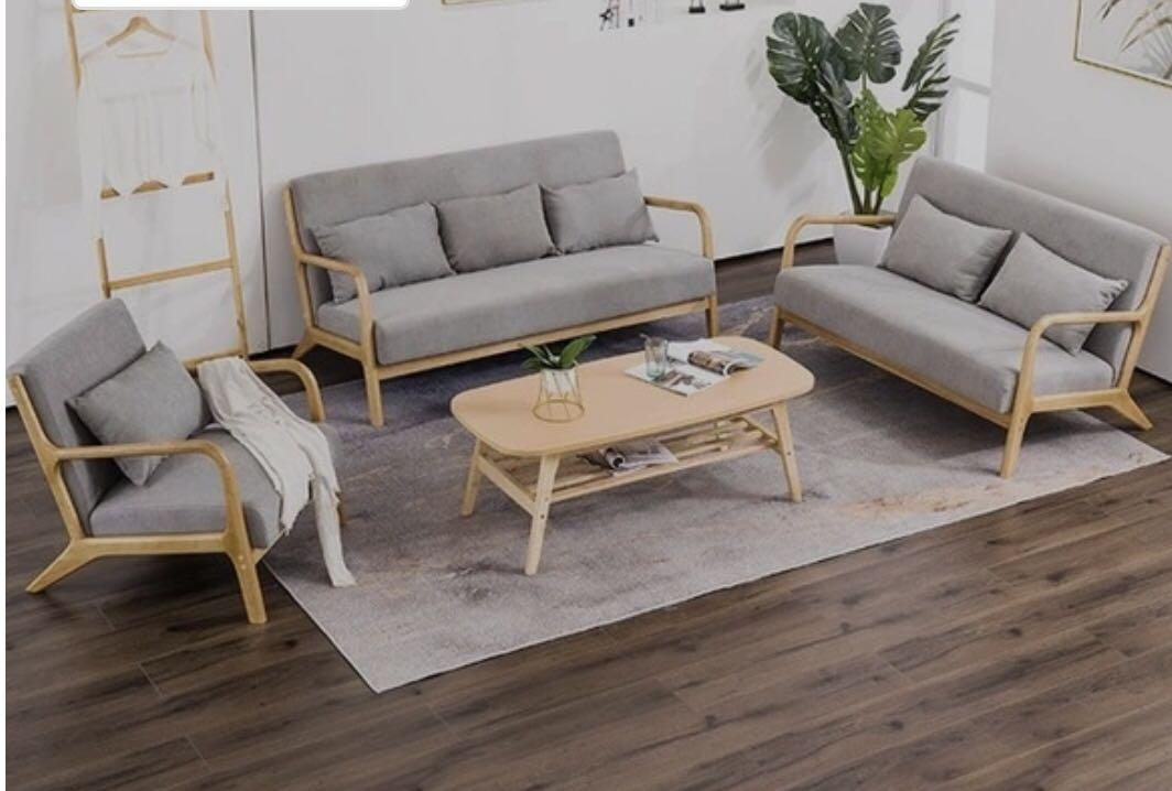 On hand Nordic Sofa Set Furniture Home Living Furniture