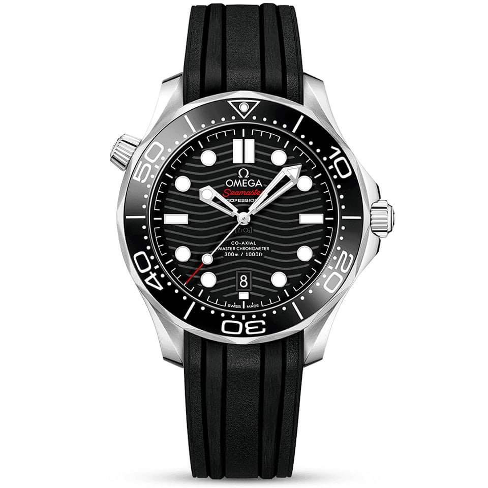 Omega Seamaster diver 300m black dial 