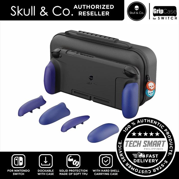 Original Skull & Co. Grip Case Set for Nintendo Switch (with Max Carry Case & Grips) Dockable (Category: Cases & Covers) located in Manila. Submitted by techsmartph (Listing ID 191383377, Image 1). Description: Message us for color availability. - Made of soft TPU material providing solid protection, easy to wear and remove, convenient for players to switch between different gaming modes. - A hard shell carrying case provides huge storage space f