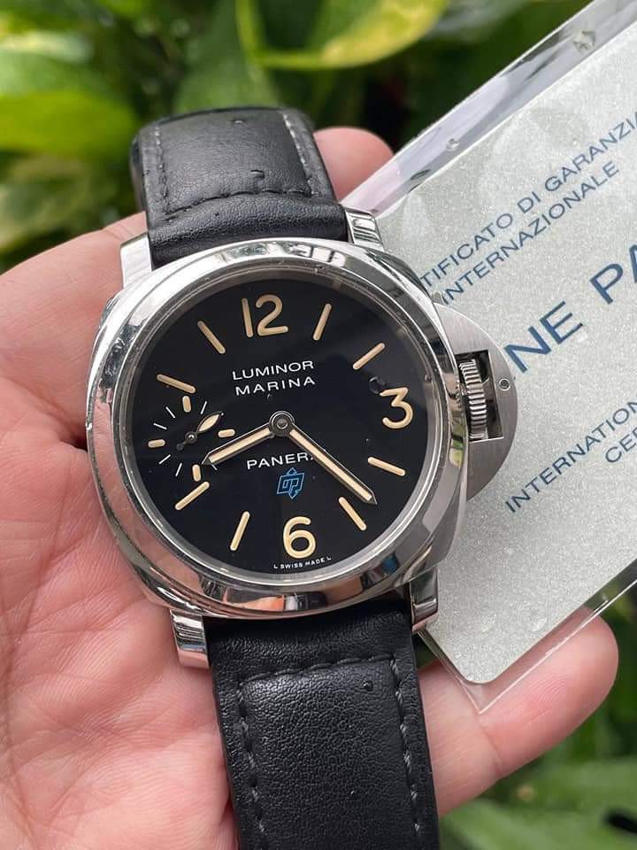 Panerai Luminor Marina Logo Acciaio PAM631 Luxury Watches on