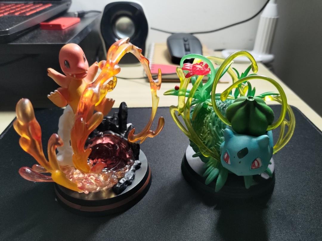 Pokemon Charmander And Bulbasaur Combo Free Pikachu Toys Games Action Figures Collectibles On Carousell