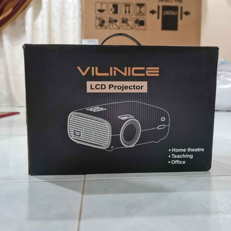 Projector by VILINICE 6000L, TV & Home Appliances, TV & Entertainment