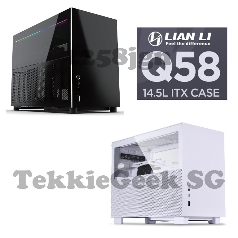 [JUNE PROMO READ DESCRIPTIONS] LIAN LI PCQ58 ITX CASE w/ PCIe 4.0