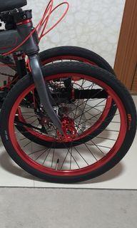 Red kfun rims