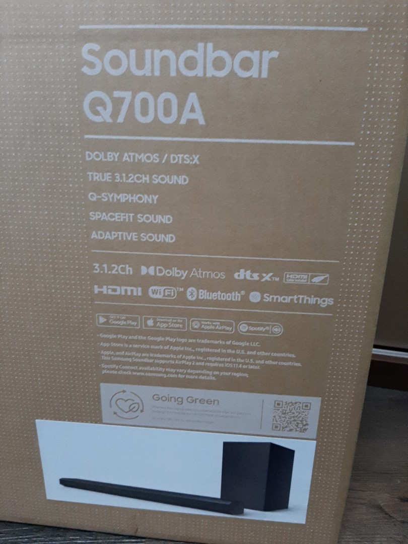 Samsung Q700A Soundbar, Audio, Soundbars, Speakers & Amplifiers on